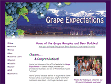 Tablet Screenshot of grapegroupies.ca